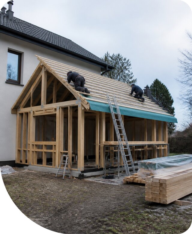 Строительство пристройки к дому под ключ в Апшеронске